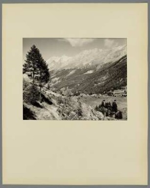 Bergkette bei Zermatt