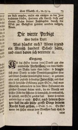 73-95, Die vierte Predigt