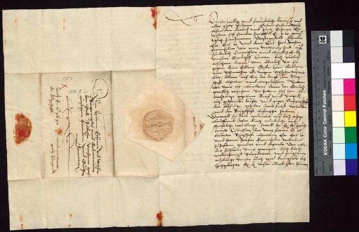 Bürgermeister und Rat von Glogau schreiben an Bürgermeister und Rat von Bautzen, dass sie sich für die Interessen Bautzens eingesetzt hätten, letztere aus der Bürgschaft i.H.v. 16.000 Talern zu entlassen, aber Erzherzog Ferdinand bzw. die Kommission hätte gefordert, dass sowohl Bautzen als auch Joachim Frenzel als Bürgen erhalten bleiben sollten und sie darüber eine ensprechende besiegelte Ratifizierungsurkunde erhielten.