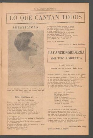 Lo que cantan todos