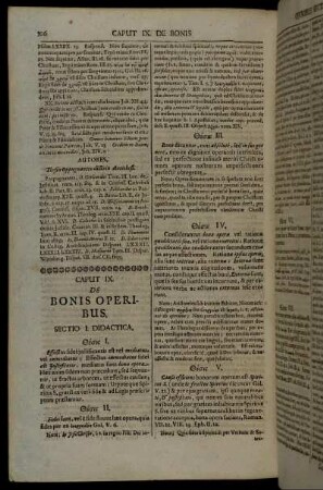 Caput IX. De Bonis Operibus.