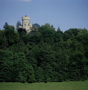 Meiningen. Schloß Landsberg. Ansicht von Westen