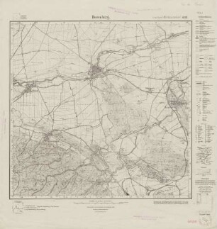 4131 Derenburg, Meßtischblatt (4cm - Karte)