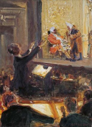 Ernst Edler von Schuch dirigiert den "Rosenkavalier" von Richard Strauss