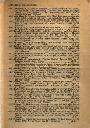 Antiquarischer Anzeiger von Joseph Baer & Co., Frankfurt a.M.. 277. 1878, März