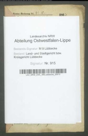 Erblasser: Möller, Friedrich Wilhelm; Erblasser: Möller, Anna Marie Louise, geb. Tönsing: