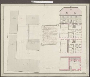 Bauten am herrschaftlichen Hofhaus zu Biberach und den Nebengebäuden