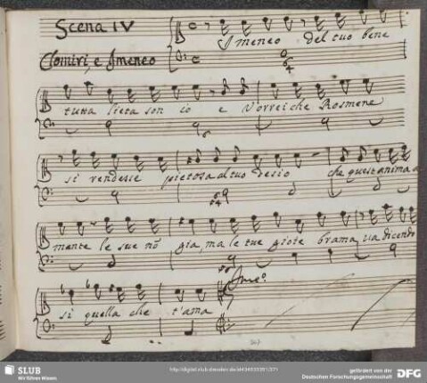 Scena 4: Imeneo del tuo bene