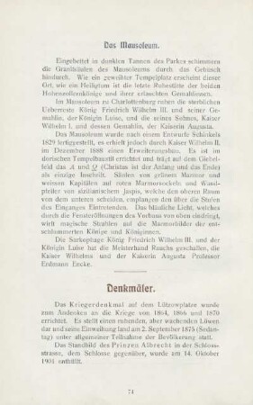 Denkmäler