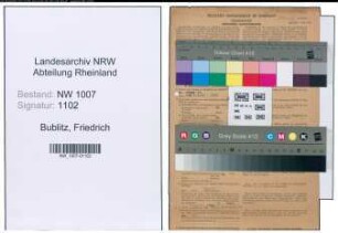 Entnazifizierung Friedrich Bublitz , geb. 05.06.1888 (Molkereileiter)
