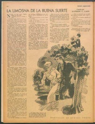 La limosna de la buena suerte : Cuento por Alfredo C. Lago