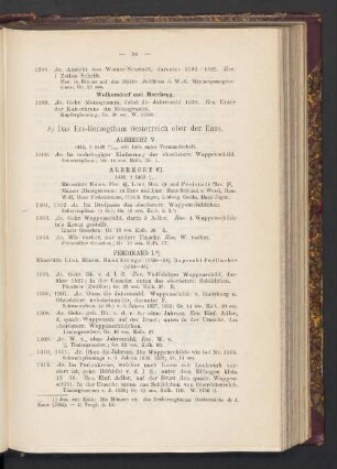 b) Das Erz-Herzogthum Oesterreich ober der Enns