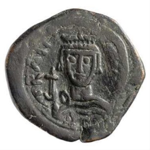 Münze, Follis, 612 / 613