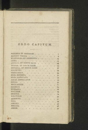 Ordo capitum.