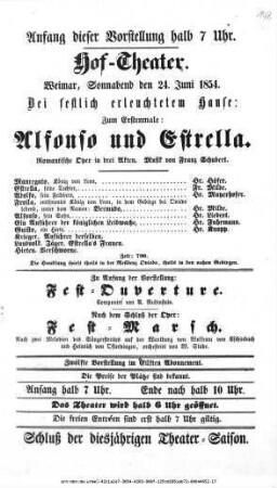 Alfonso und Estrella