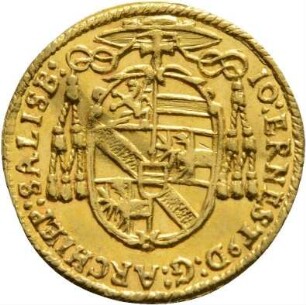 Münze, 1/4 Dukat, 1687