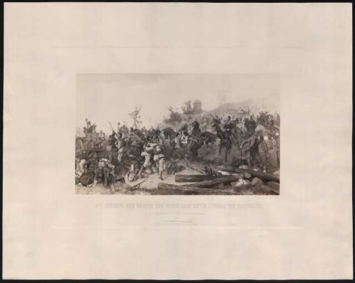 Die Ankunft Der Baiern Vor Paris 1870, Unter General Von Hartmann : Photographie Nach Dem Original