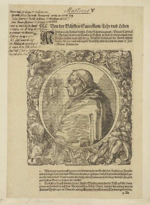 Bildnis Papst Martins V.