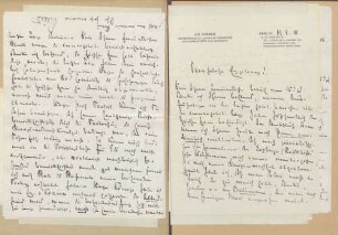 Friedrich Nieser, Berlin, an Adelbert Düringer: Außenpolitische Aktivitäten von Matthias Erzberger; Konflikte in der Zentrumsfraktion, 19.09.1918.