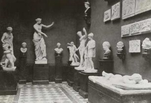 Raumaufnahmen aus dem Japanischen Palais und dem Albertinum sowie Abgußwerkstatt
