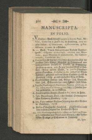 Manuscripta.