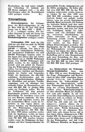 Mieterschutzgesetz [Wohnungsfürsorge]