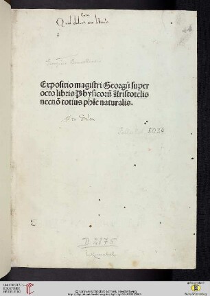 Cursus optimarum quaestionum super philosophia Aristotelis