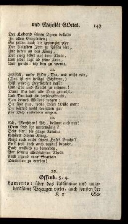 20. Offenb. 5,4. ...