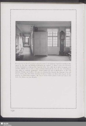 Hausgang im Hause zum großen Sandhof