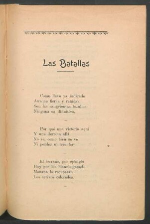 Las batallas