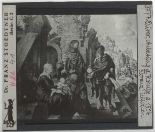 Dürer, Anbetung der Könige (Florenz Uffizien 1890-1434)