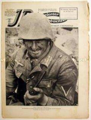 Wochenzeitschrift der NSDAP "Illustrierter Beobachter" u.a. zur Eroberung des sowjetischen Flottenstützpunkts Sewastopol