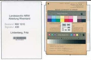 Entnazifizierung Fritz Lindenberg , geb. 04.09.1901 (Arzt)