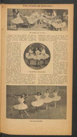 Una escuela de bailarinas