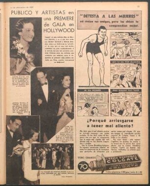 Público y artistas en una première de gala en Hollywood [Fotografías]