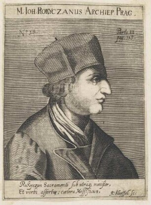 Bildnis des Ioh. Rokyczanus