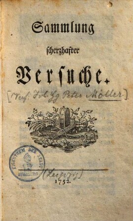 Sammlung scherzhafter Versuche