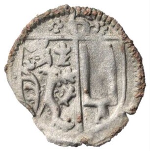 Fundmünze, Pfennig (einseitig), 1493 - 1531