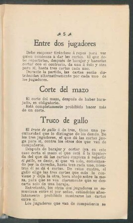 Corte del mazo