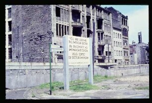 Grenze Zimmerstr. 3.6.62.