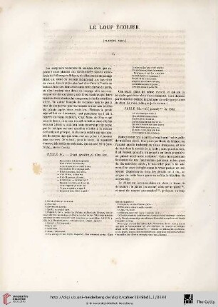 Le loup écolier
