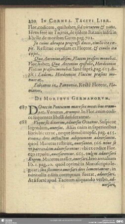De Moribus Germanorum