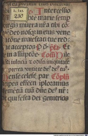 Elementale latinae linguae