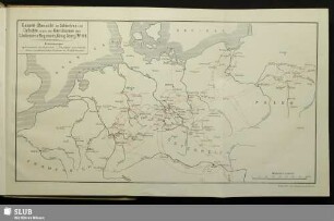 Gesamt-Übersicht der Schlachten und Gefechte sowie der Garnisonen des 7. Infanterie-Regiments „König Georg“ No. 106