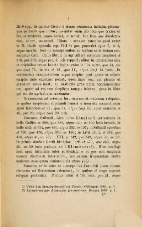 De particularum copulativarum apud veteres Romanorum scriptores usu