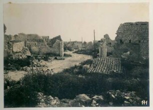 Foto des zerstörten Montfaucon