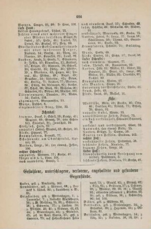 Gestohlene, unterschlagene, verlorene, angehaltene und gefundene Gegenstände