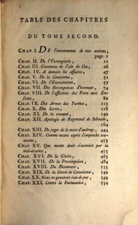 Essais de Michel de Montaigne. 2. - IV, 732 S.