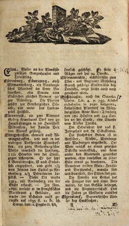 Geographisches Statistisch-Topographisches Lexikon von Franken oder vollständige alphabetische Beschreibung aller im ganzen Fränkischen Kreis liegenden Städte, Klöster, Schlösser, Dörfer, Flekken, Höfe, Berge, Thäler, Flüsse, Seen, merkwürdiger Gegenden u.s.w. : mit genauer Anzeige von deren Ursprung, ehemaligen und jezigen Besizern, Lage, Anzahl und Nahrung der Einwohner, Manufakturen, Fabriken, Viehstand, merkwürdigen Gebäuden, neuen Anstalten, vornehmsten Merkwürdigkeiten [et]c. [et]c., 2
