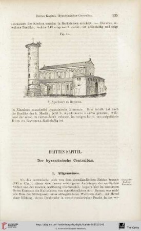 Drittes Kapitel: Der byzantinische Centralbau
